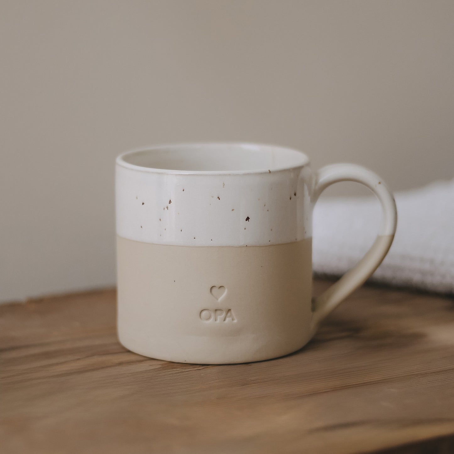 Eulenschnitt - Tasse "Opa"